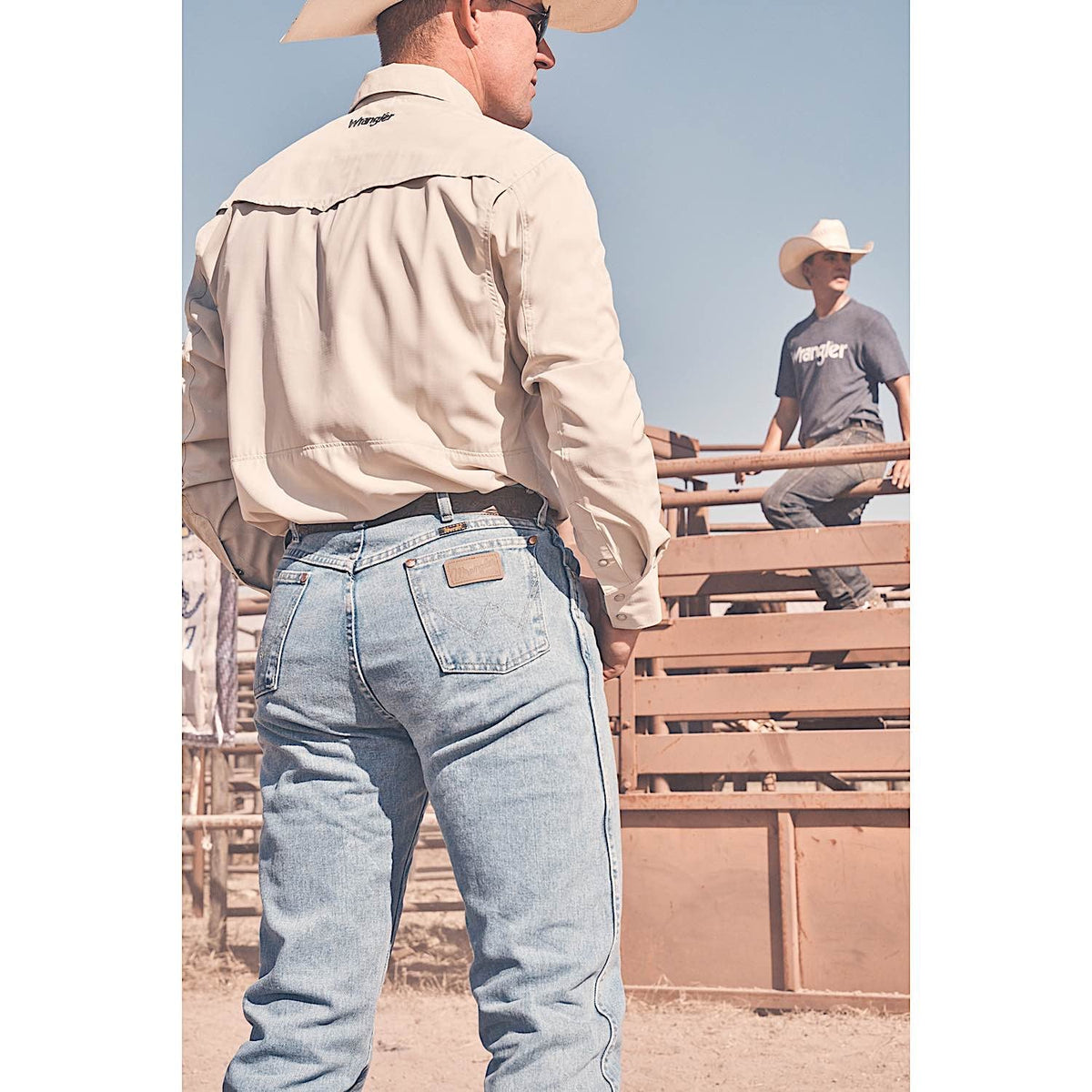Wrangler Men’s Cowboy Cut Original Fit Jean - Bleach