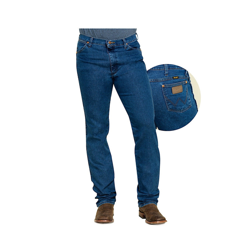 Wrangler Men’s Cowboy Cut Slim Fit Active Flex Jean Stonewash