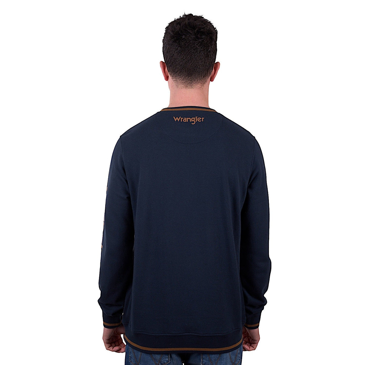 Wrangler Men’s Dion Crew - Navy