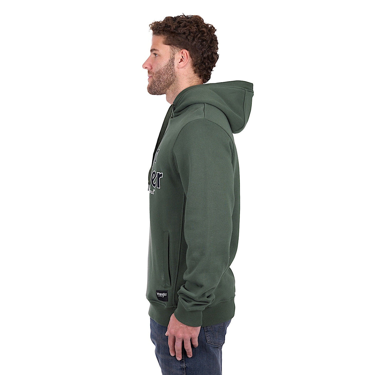 Wrangler Men’s Glen Hoodie - Cypress