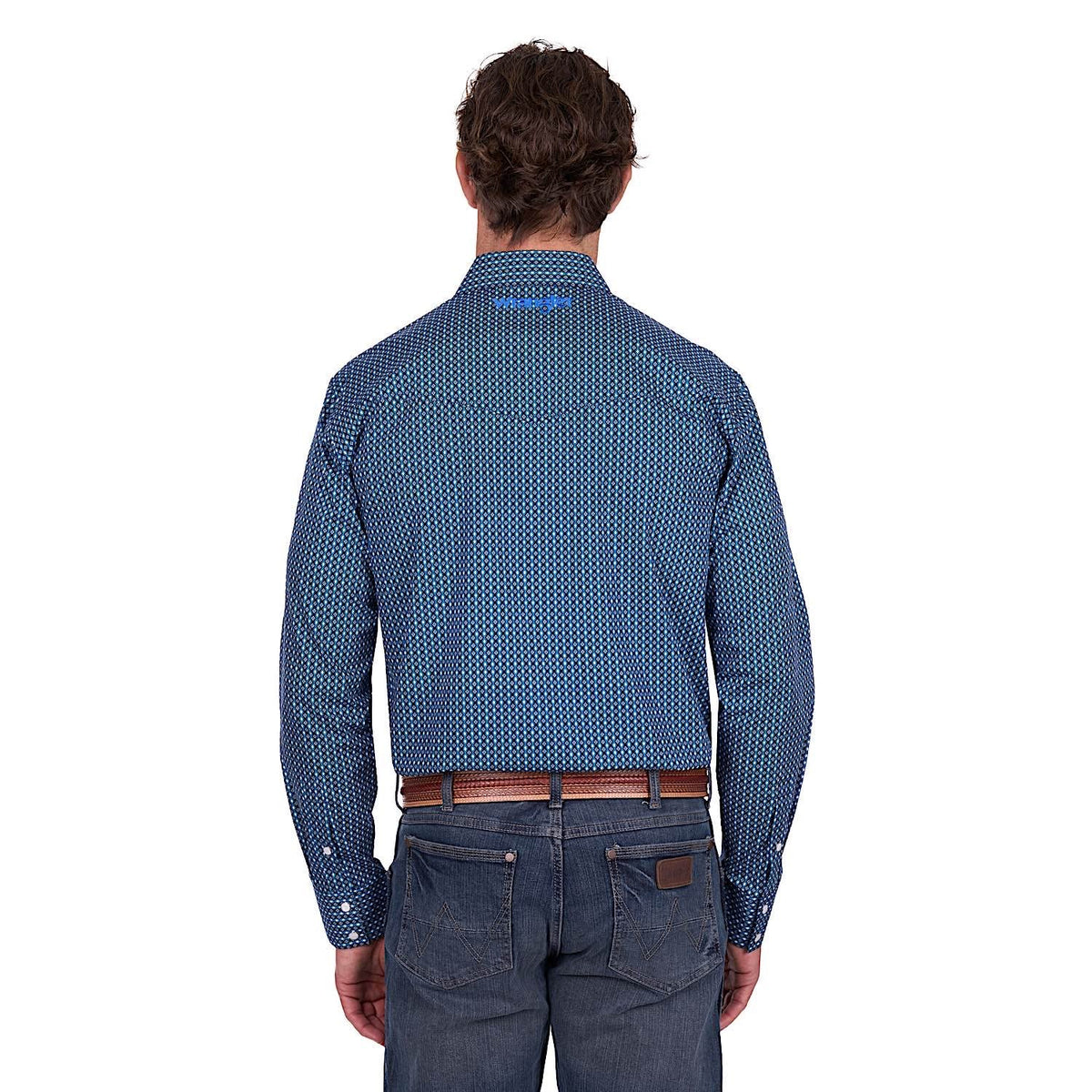 Wrangler Men’s Kyle Shirt - Navy/Blue