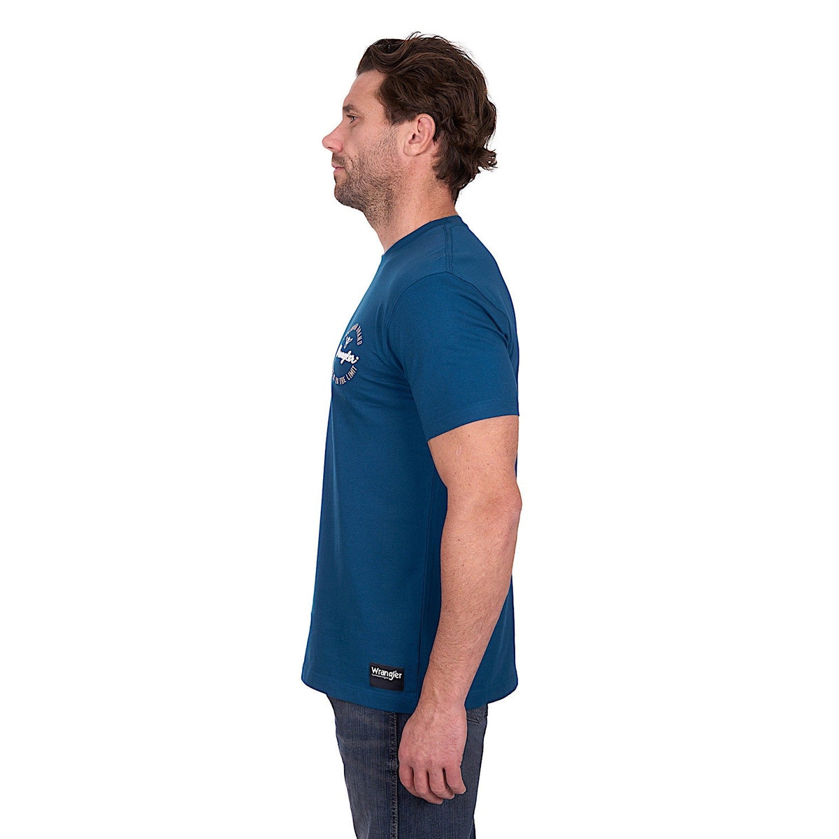 Wrangler Men’s Mario T-Shirt - Denim