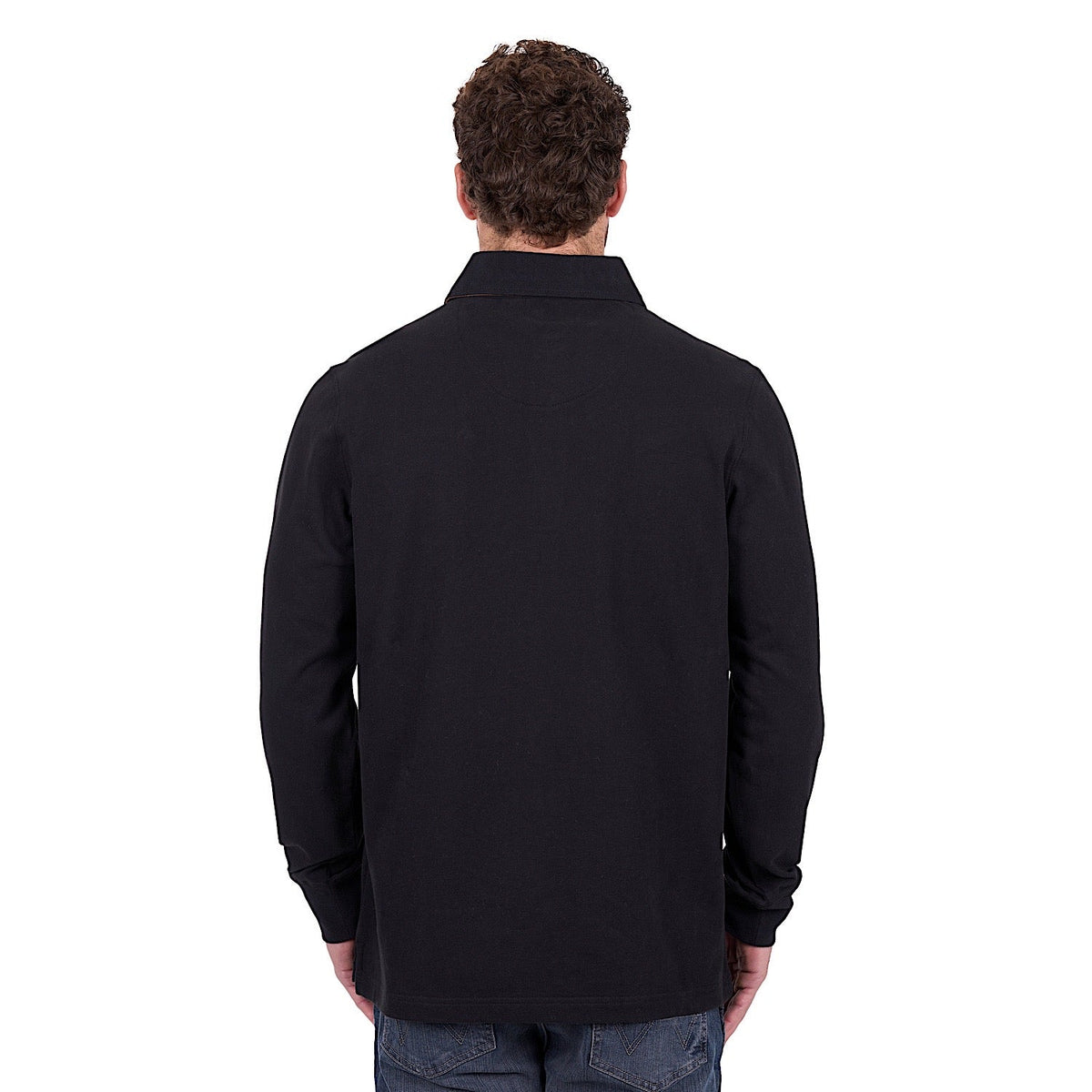 Wrangler Men’s Nash Rugby - Black