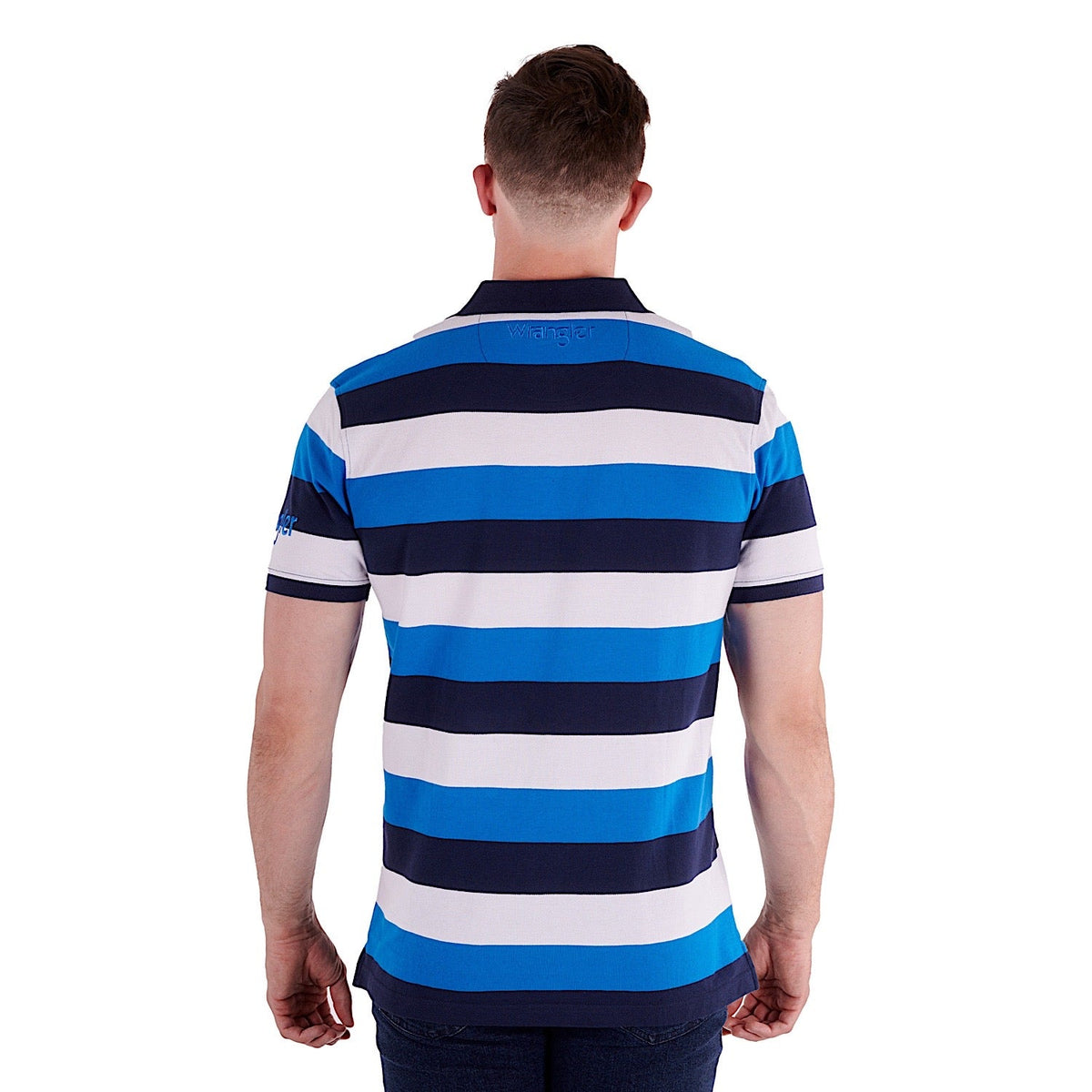 Wrangler Men’s Nick Polo Royal Blue/Navy