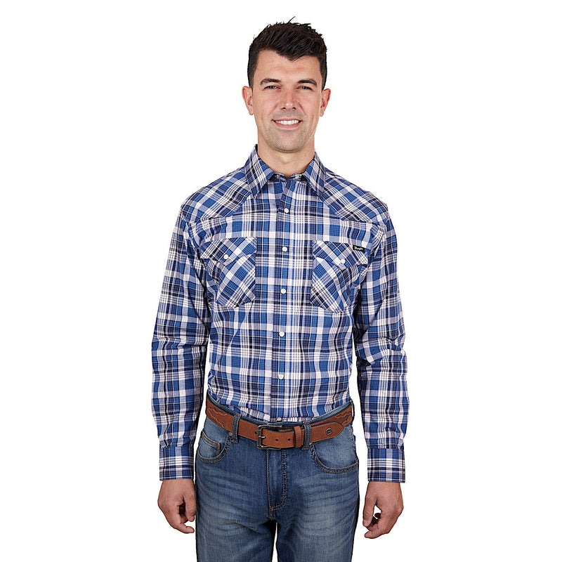 Wrangler Men’s Nigel Shirt Navy/Blue