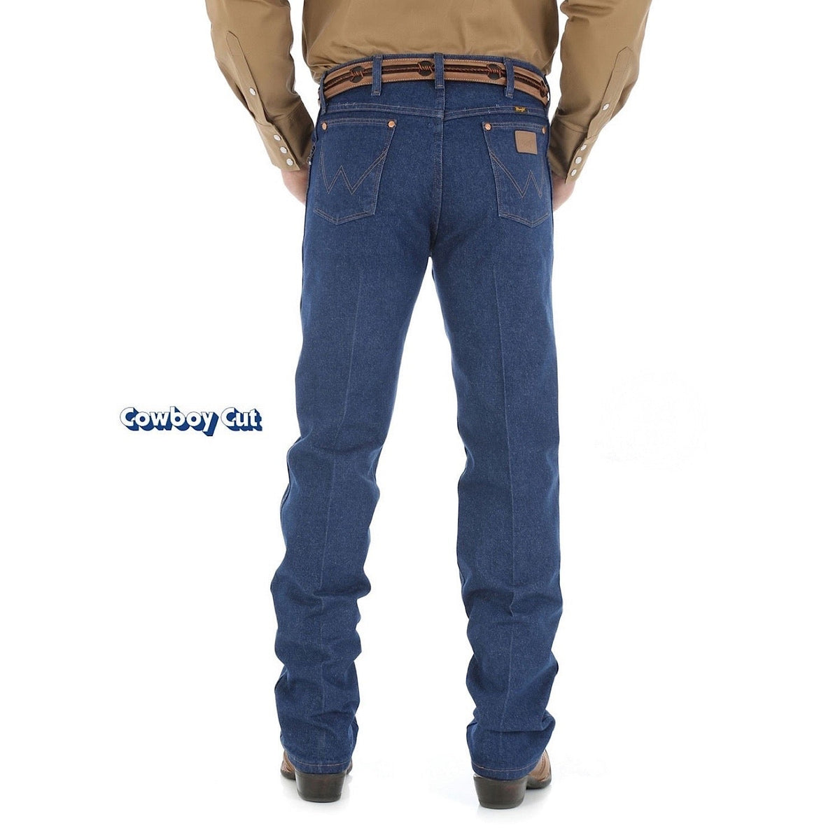 Wrangler Men’s Original Fit Jean Prewashed Indigo
