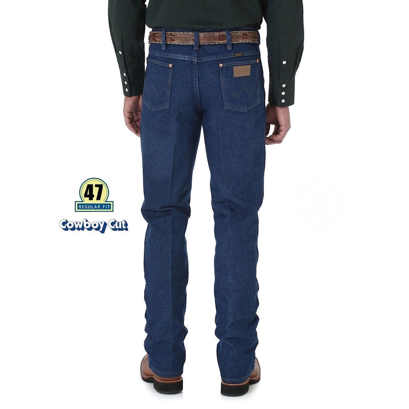 Wrangler Men’s Original Slim Fit Jean Prewashed