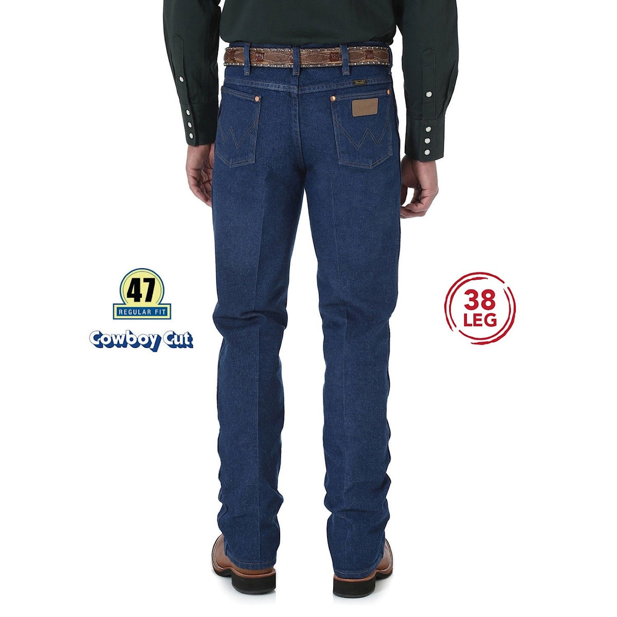 Wrangler Mens Original Slim Jean Prewashed 38’’