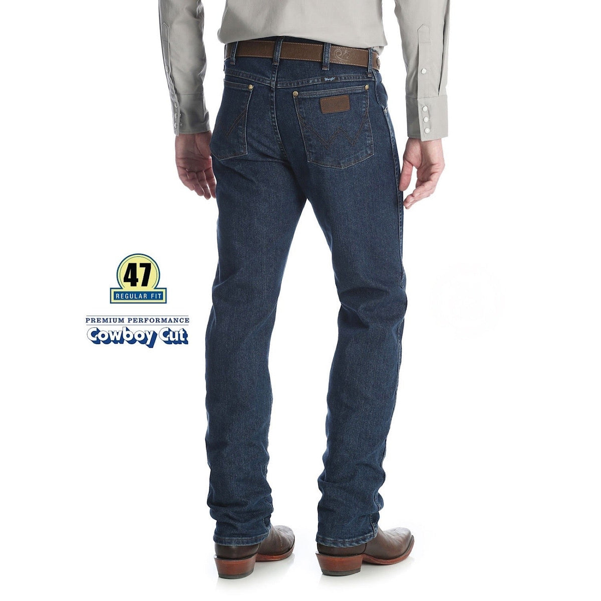 Wrangler Men’s Performance Cowboy Cut Jean - Midnight Rinse
