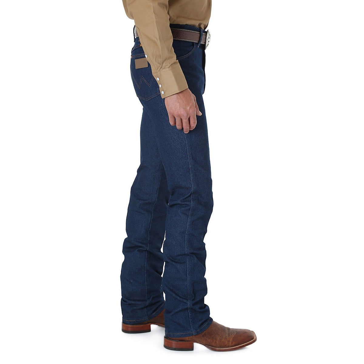 Wrangler Men's Premium Cowboy Cut Regular Stretch Slim Fit Jean