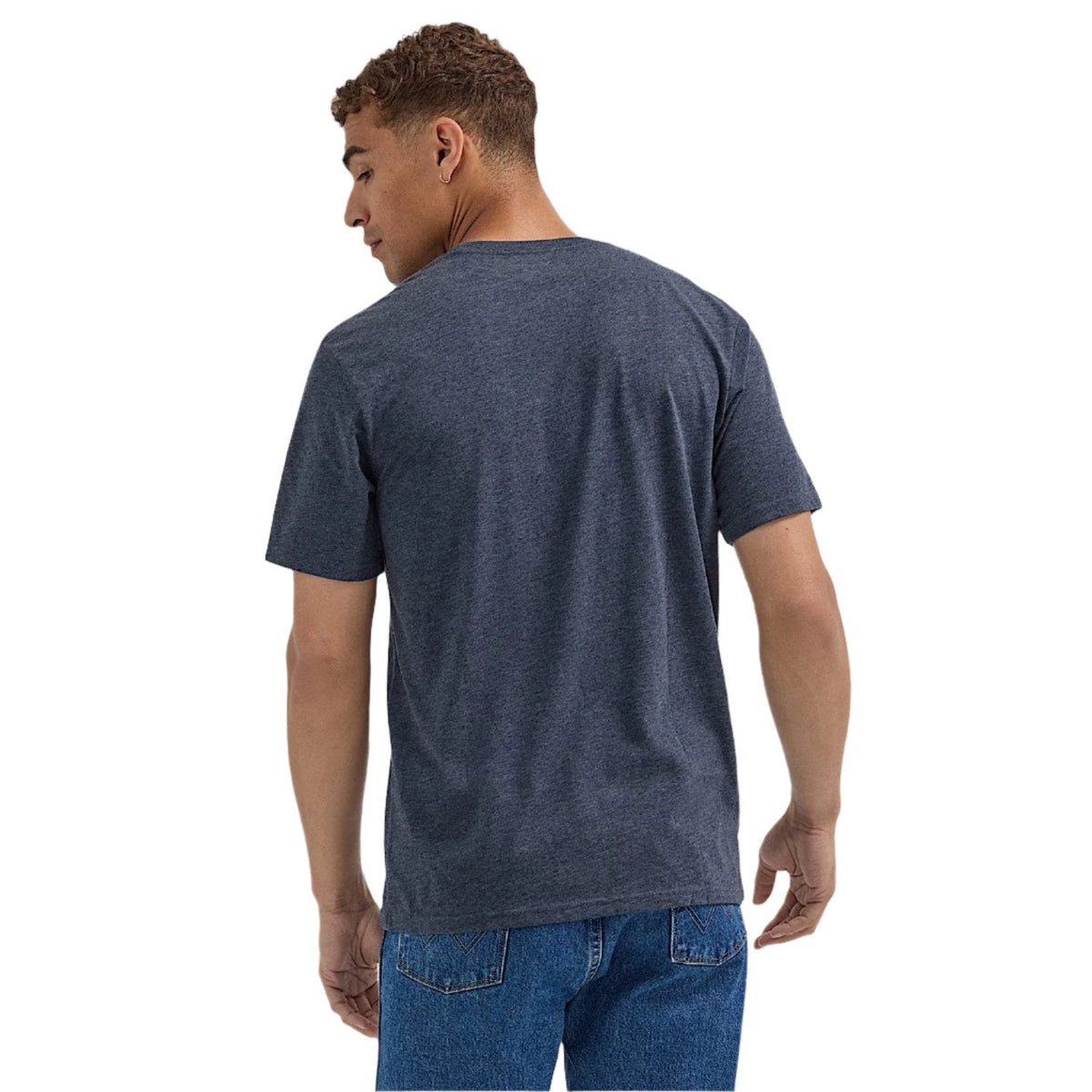 Wrangler Men’s Rocking Guitar Graphic T-Shirt - Dark Sapphire Heather