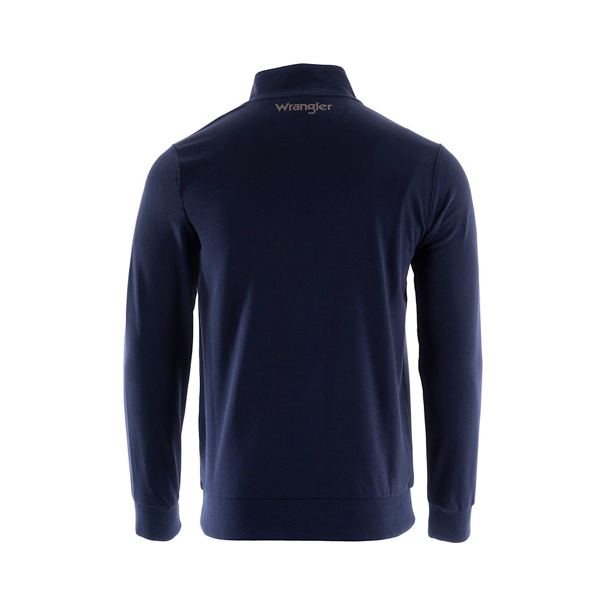 Wrangler Mens Ryder Quarter Zip Pullover Navy