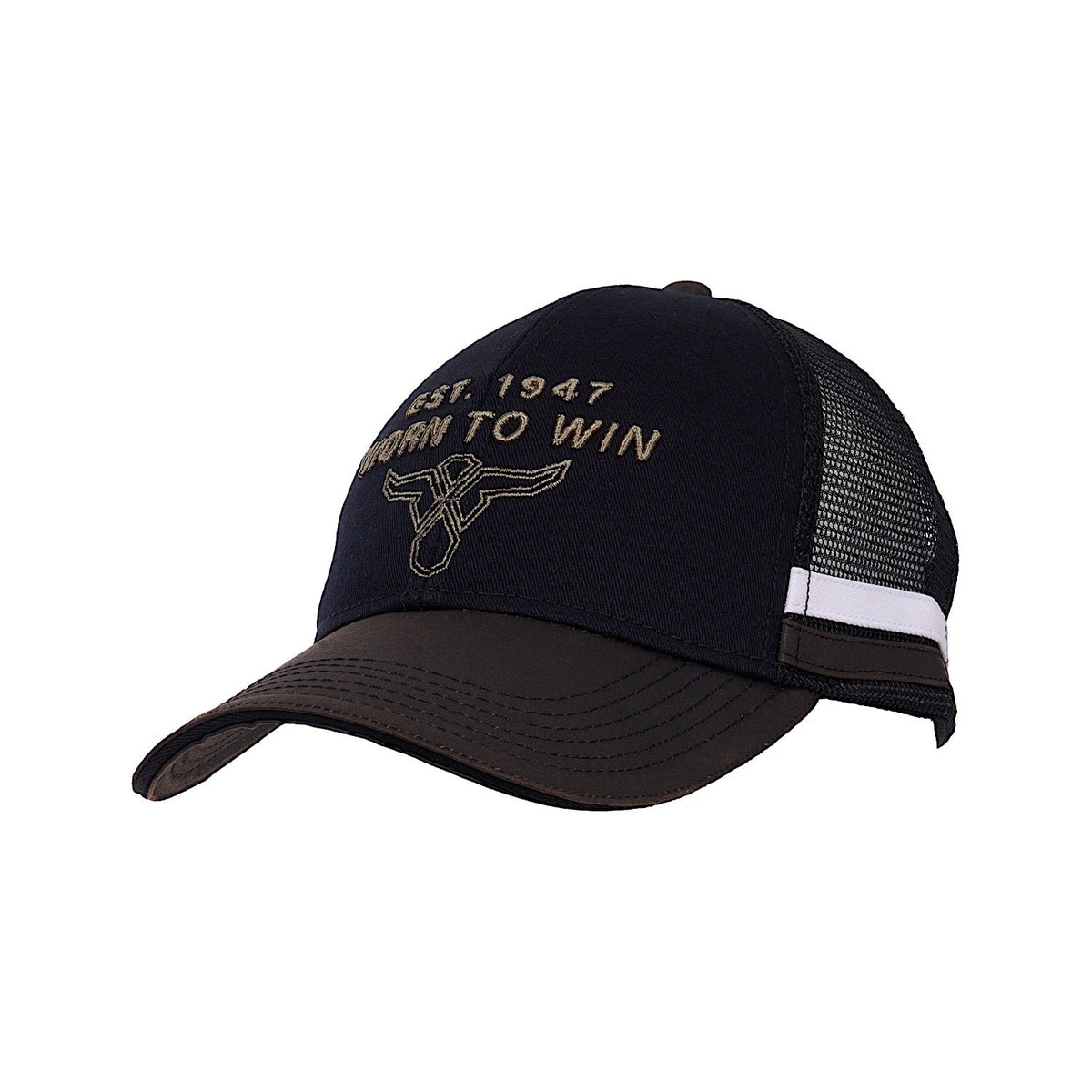Wrangler Phil Trucker Cap - Black/Rustic Mulch