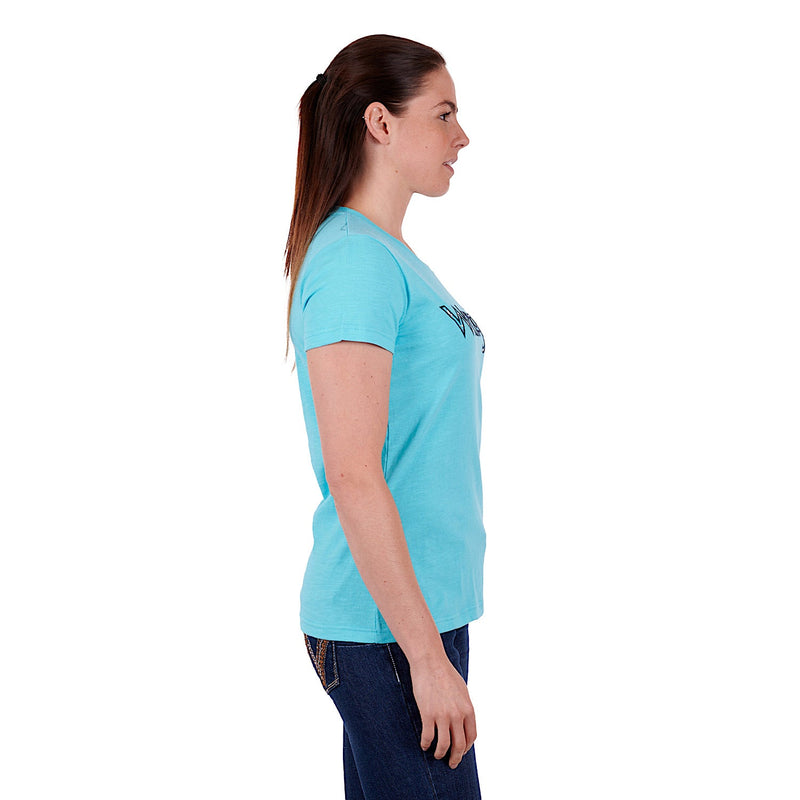 Wrangler Women’s Addison Tee Aqua