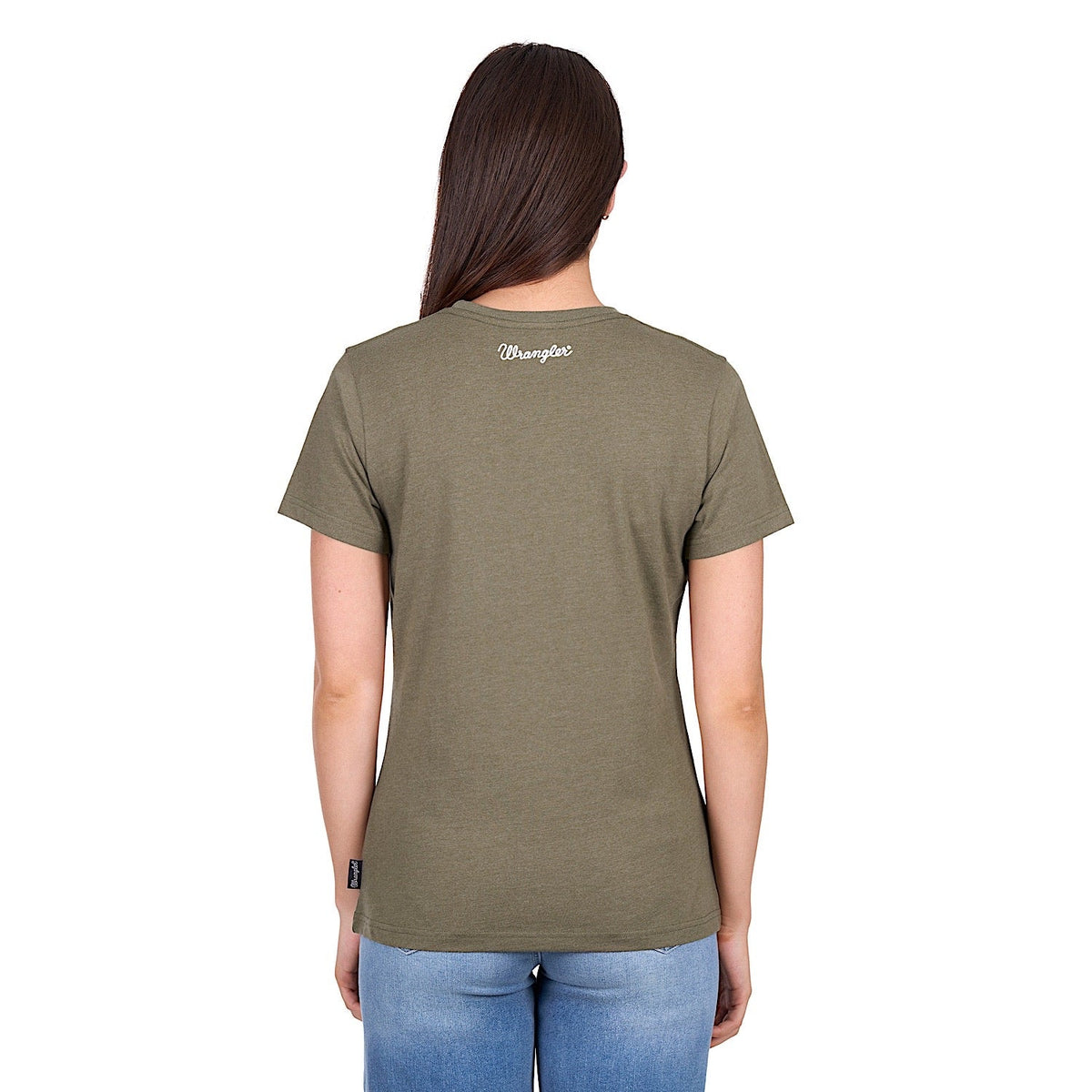 Wrangler Women’s Adriana T-Shirt - Khaki Marle
