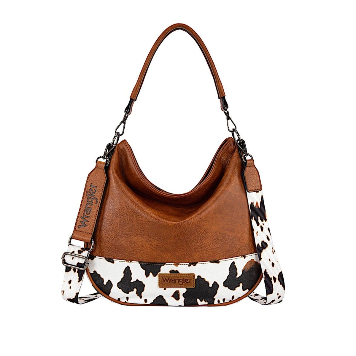 Wrangler Women’s Animal Print Slouch Bag - Tan