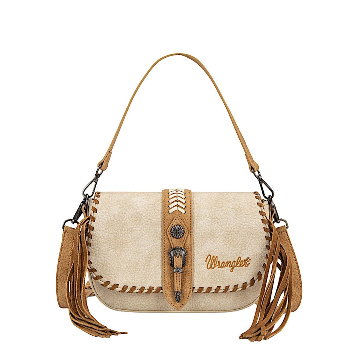 Wrangler Women’s Avery Shoulder Bag - Natural