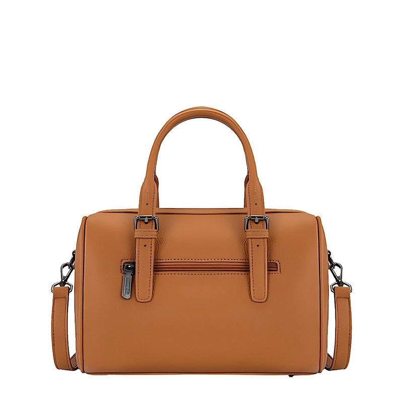 Wrangler Women’s Boston Stitch Barrel Bag - Tan