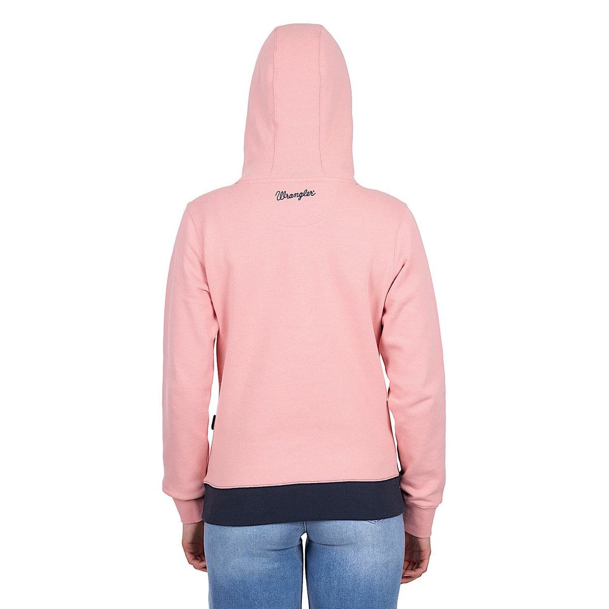 Wrangler Women’s Brooke Hoodie - Rose/Navy