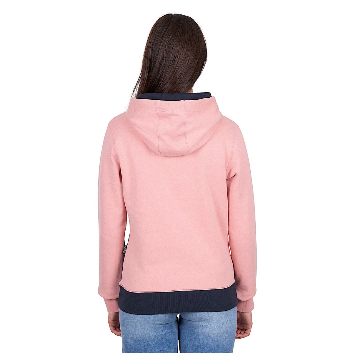 Wrangler Women’s Brooke Hoodie - Rose/Navy