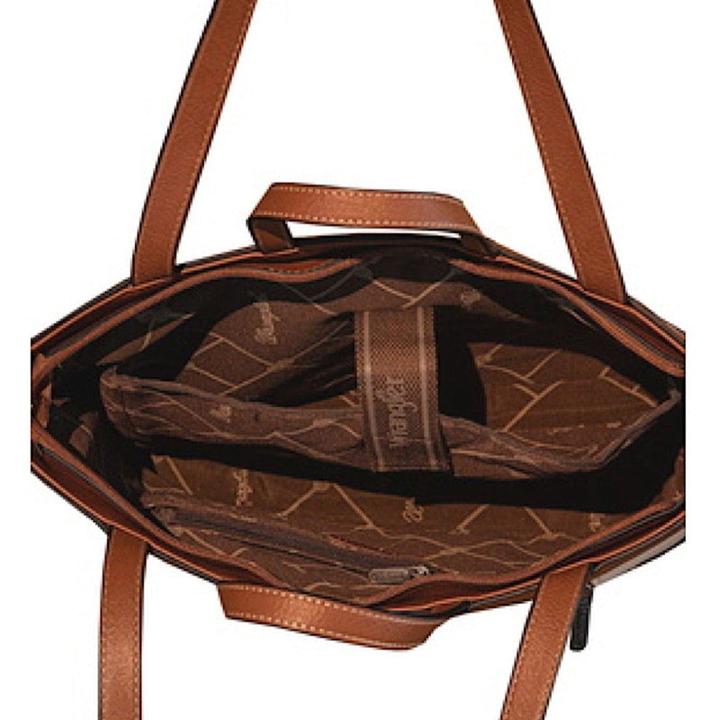 Wrangler Women’s Canvas Iconic Logo Tote - Khaki