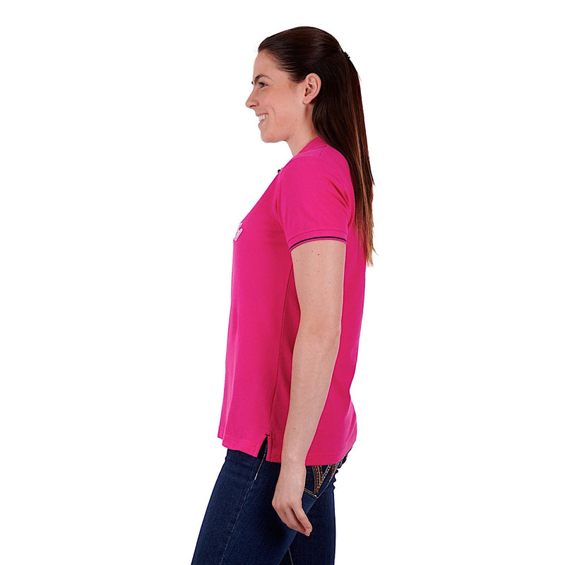 Wrangler Women’s Carlyn Polo Pink