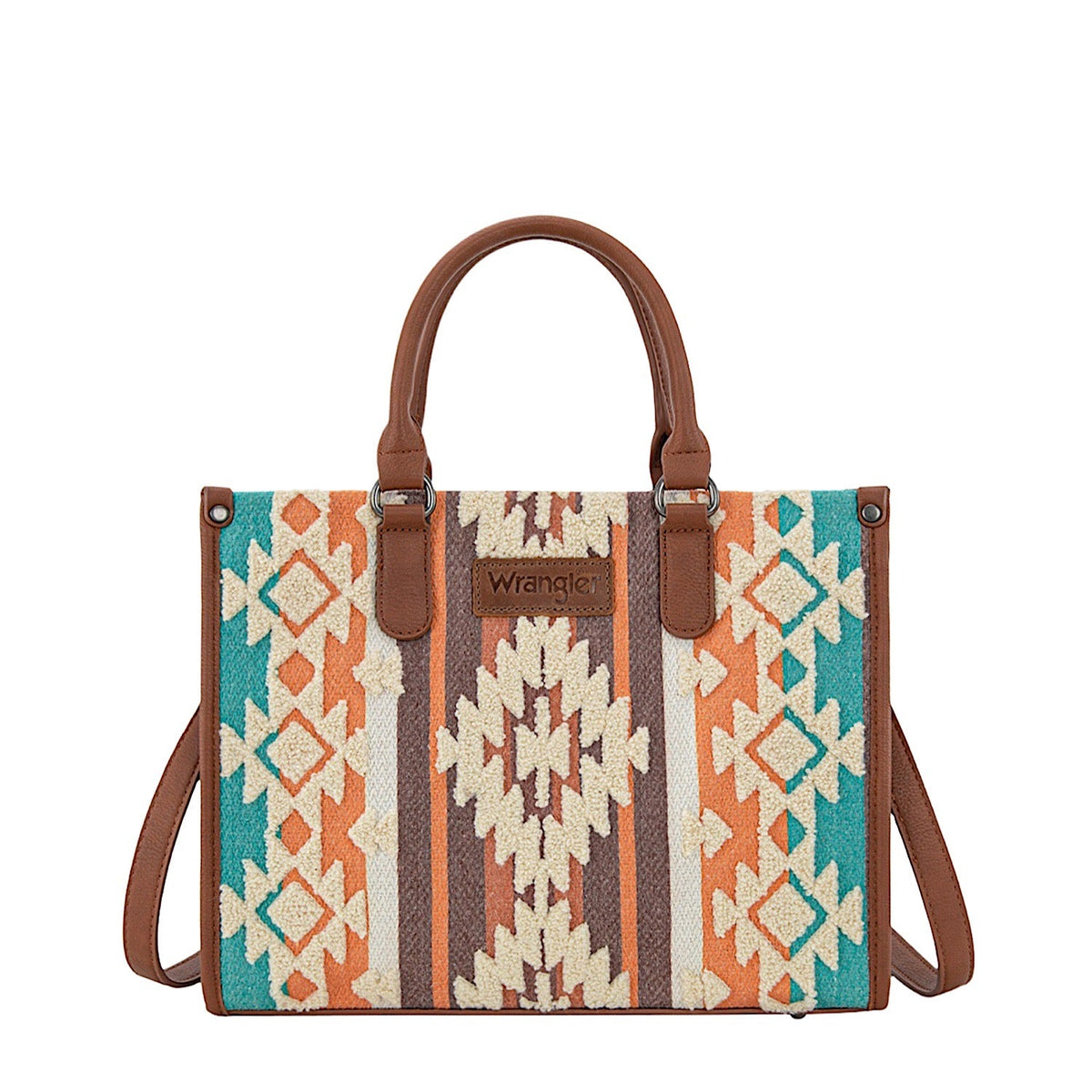 Wrangler Women’s Cilia Crossbody Tote Bag - Tan