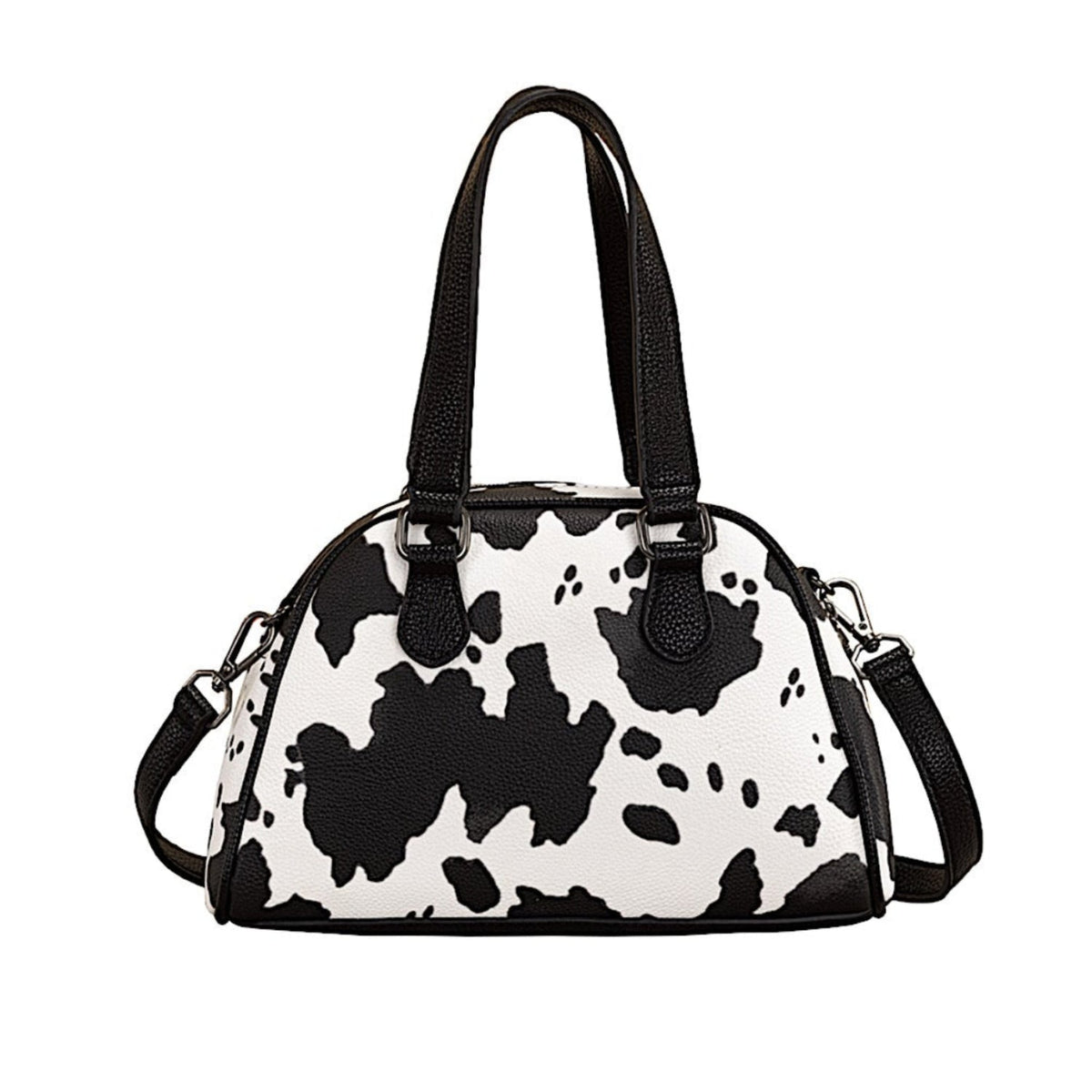 Wrangler Women’s Cow Print Handbag - Black