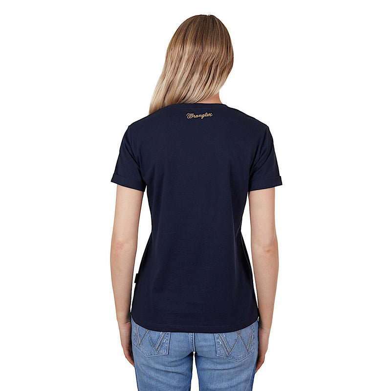 Wrangler Women’s Darcy Tee Navy