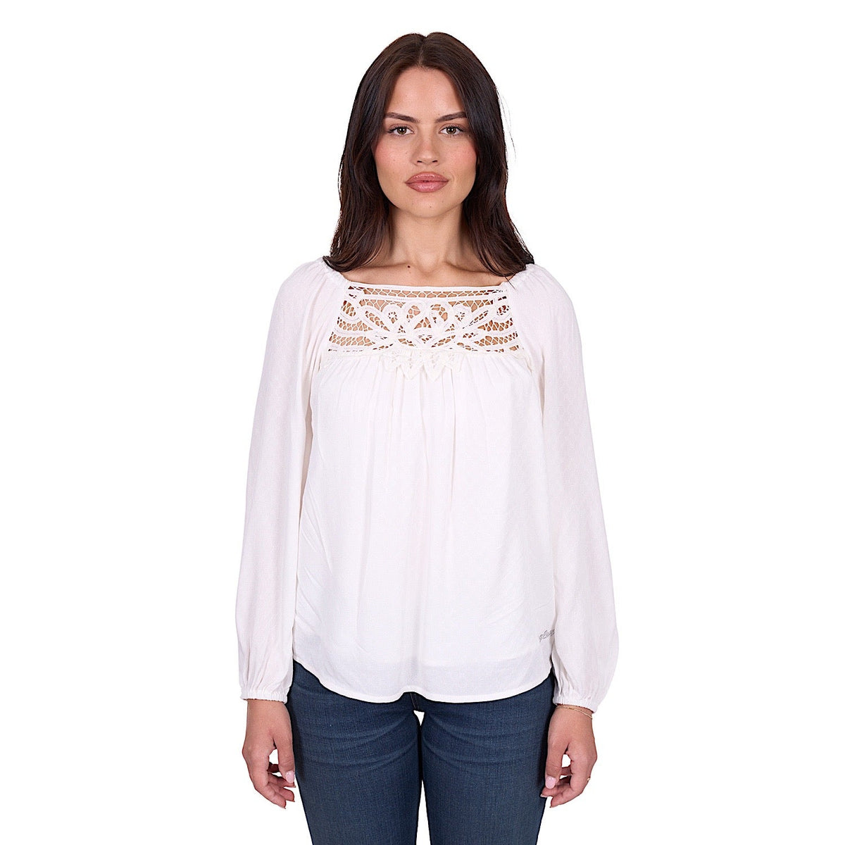 Wrangler Women’s Daria Blouse - Ivory