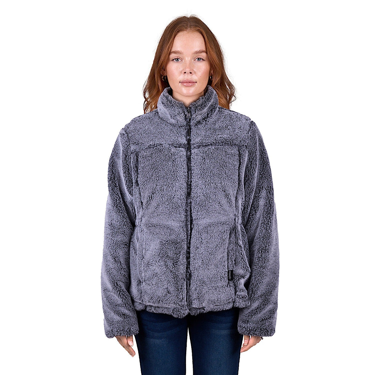 Wrangler Women’s Denver Reversible Jacket - Navy/Charcoal