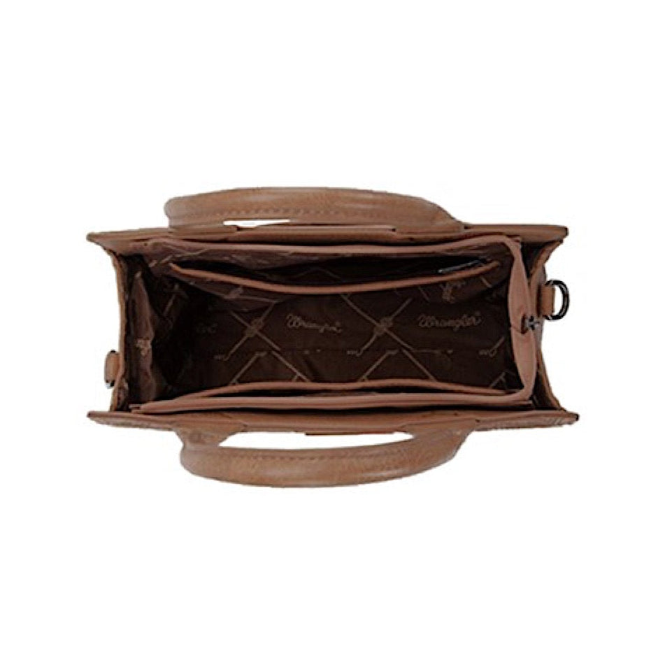 Wrangler Women’s Embroidered Crossbody Bag - Sage