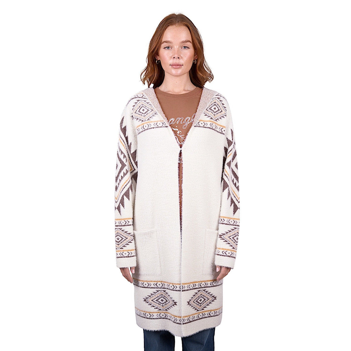 Wrangler Women’s Erica Knitted Cardigan - Cream
