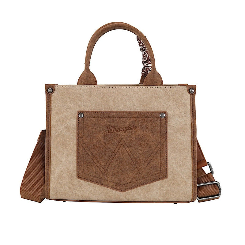Wrangler Women's Feature Buckle Bag - Natural