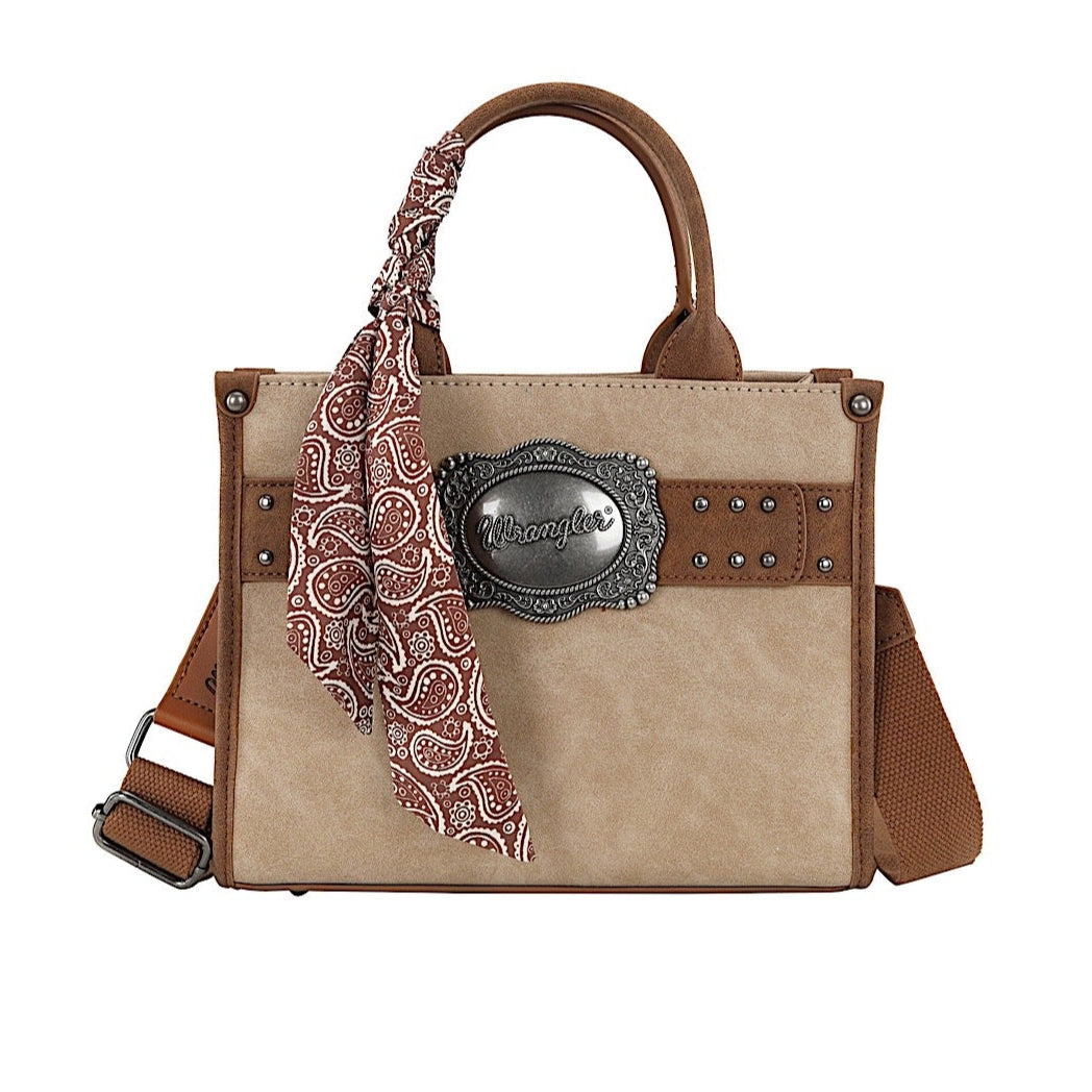 Wrangler Women's Feature Buckle Bag - Natural