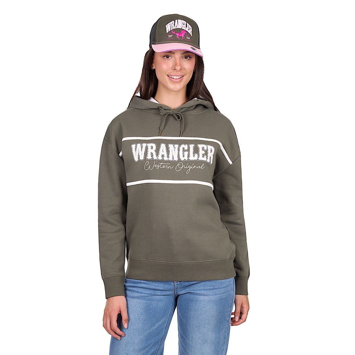 Wrangler Women’s Hailey Hoodie - Olive