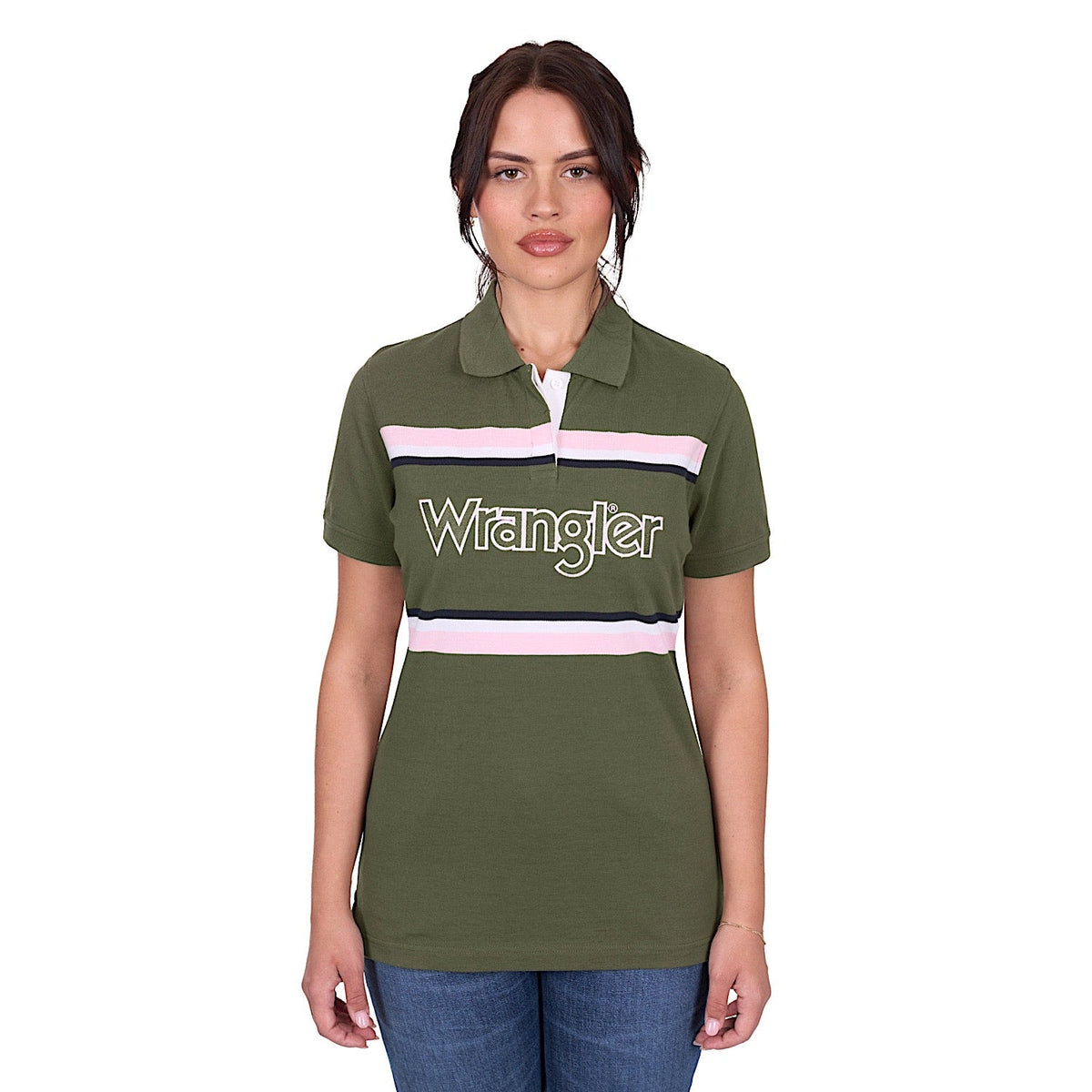 Wrangler Women’s Hallie Polo - Olive