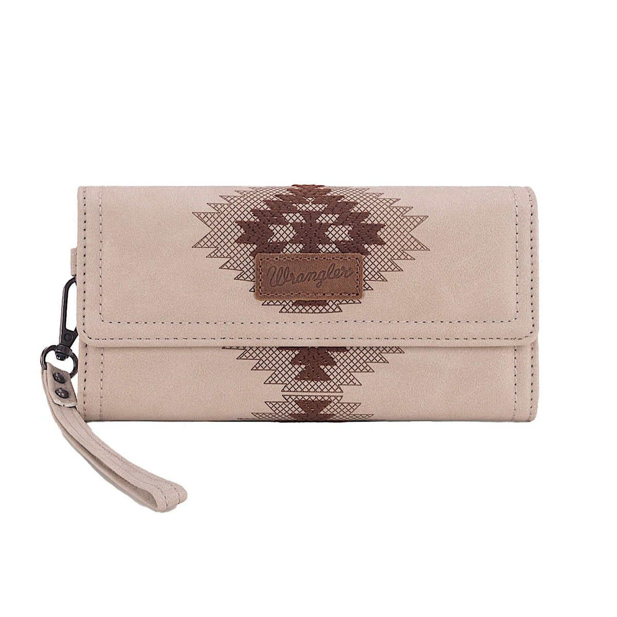 Wrangler Women’s Harper Aztec Wallet - Beige