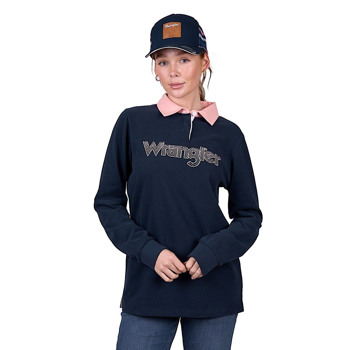Wrangler Women’s Helga Rugby - Navy