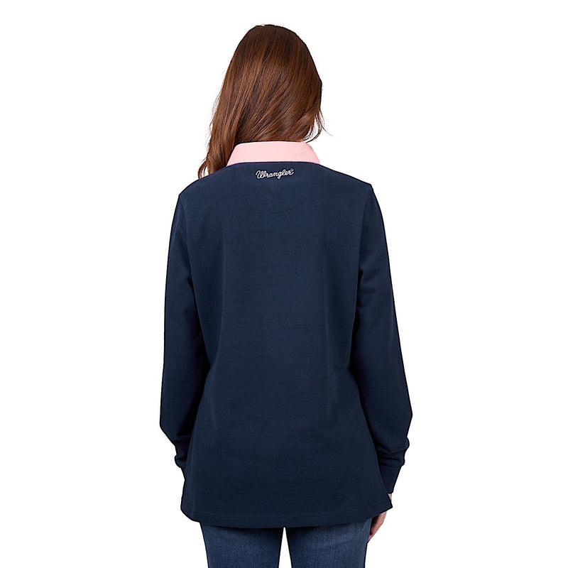 Wrangler Women’s Helga Rugby - Navy