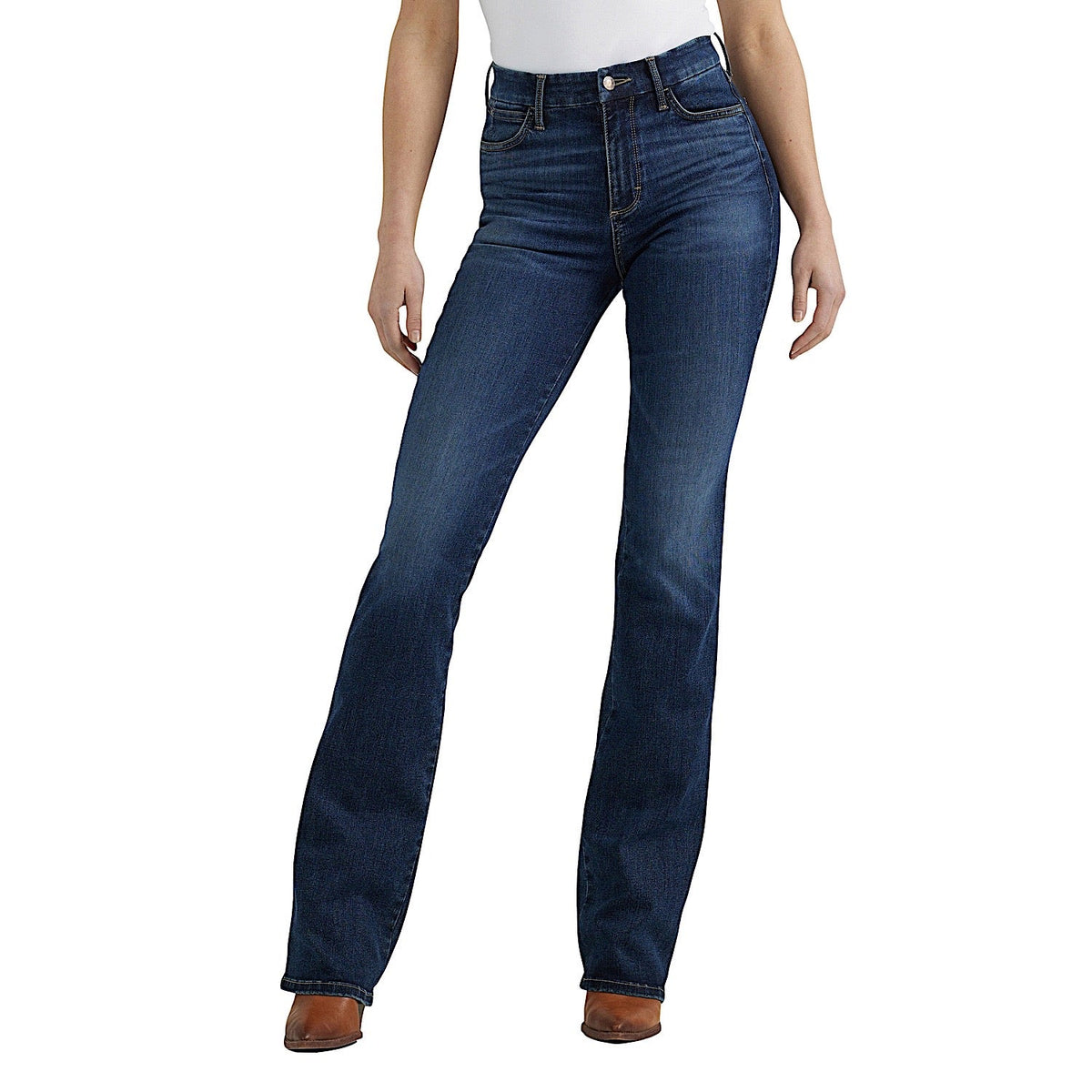 112359277_32L_Wrangler Womens High Rise Bespoke Boot Cut Jean - Lacey.2