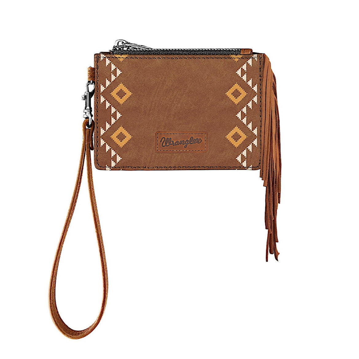 Wrangler Women’s Indiana Wristlet Purse - Tan