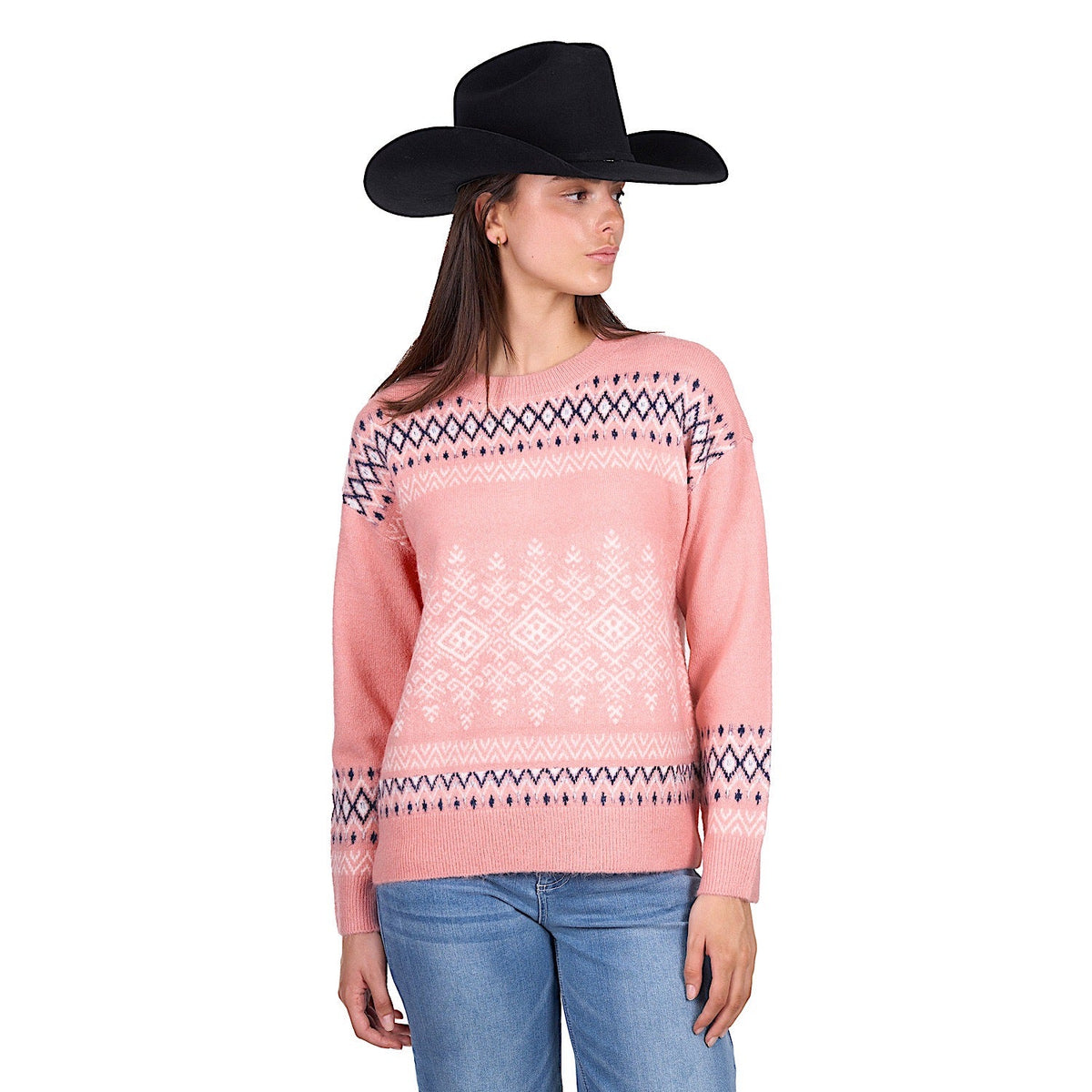 Wrangler Women’s Janey Knitted Pullover - Pink