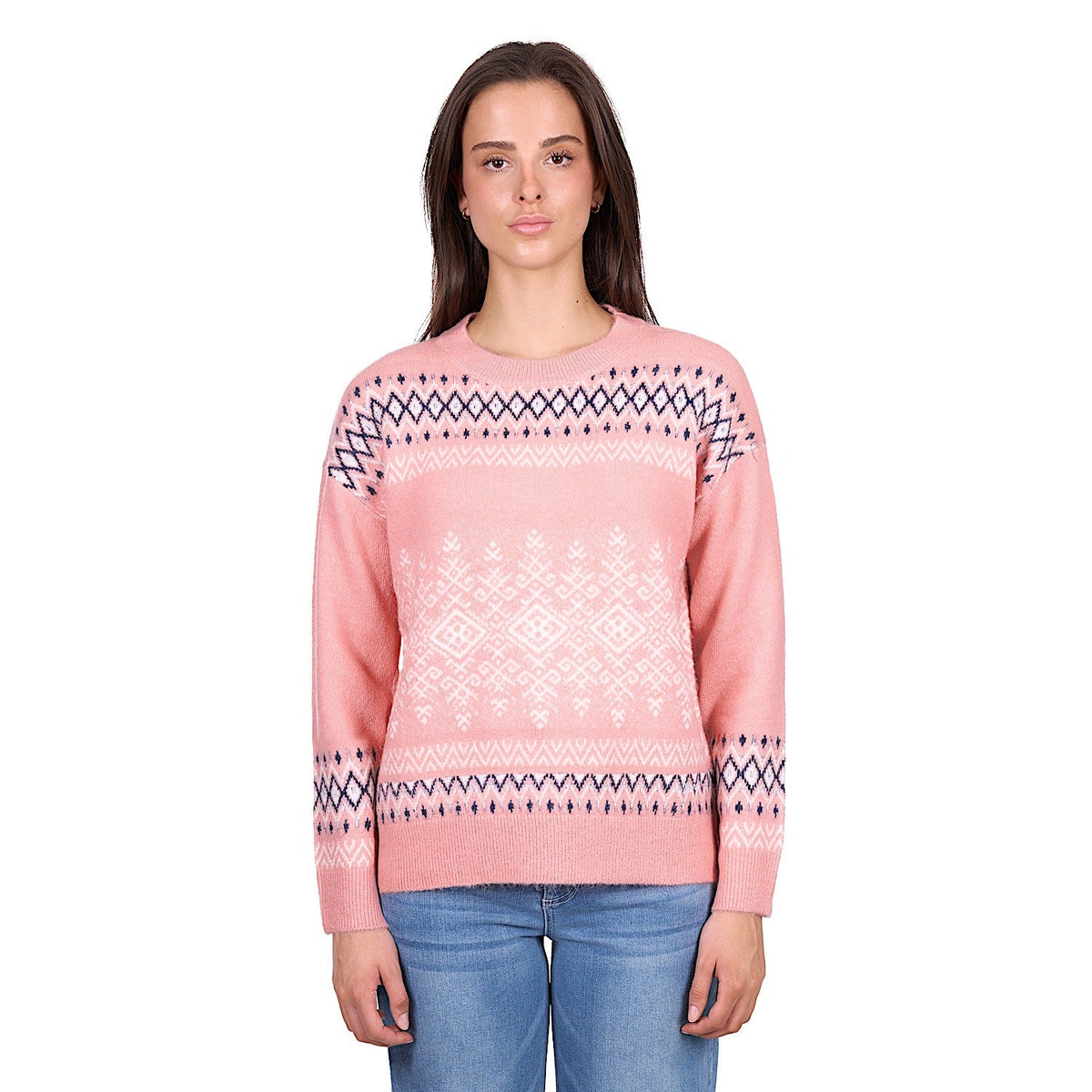Wrangler Women’s Janey Knitted Pullover - Pink