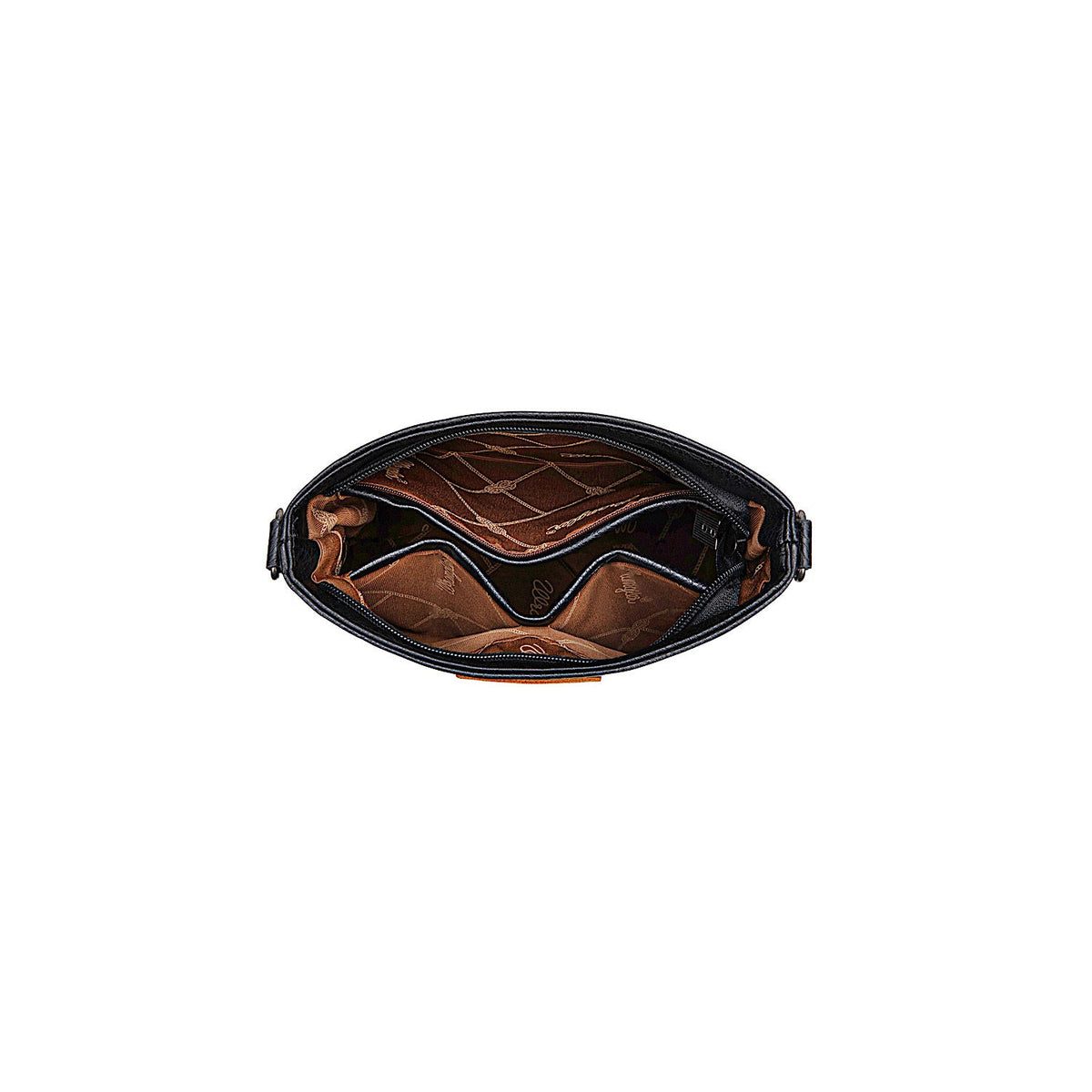 Wrangler Women’s Lana Aztec Print Crossbody Bag - Black