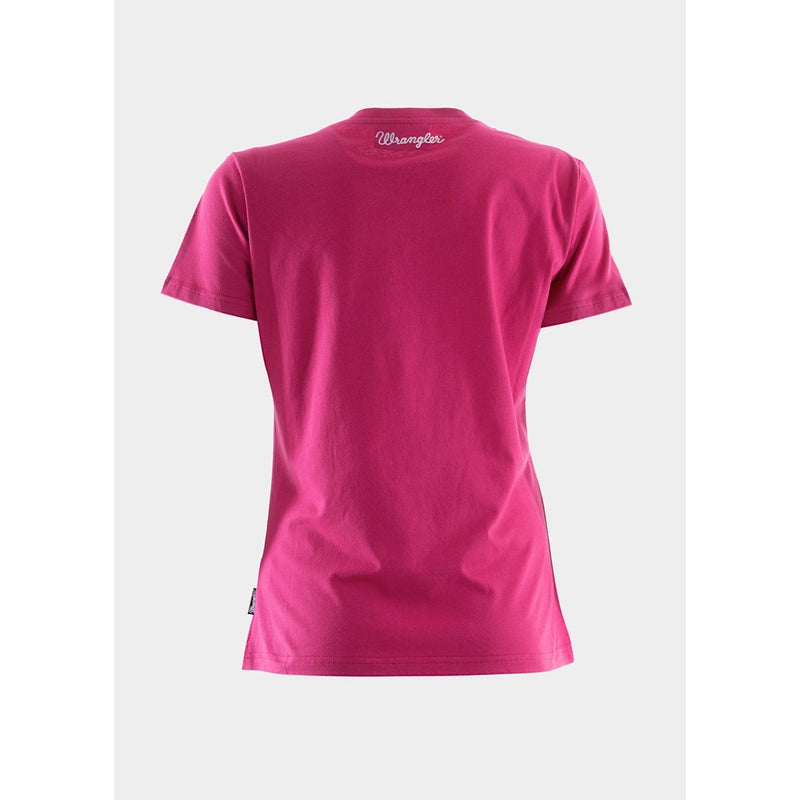 Wrangler Women’s Lasso S/S Tee Fuschia