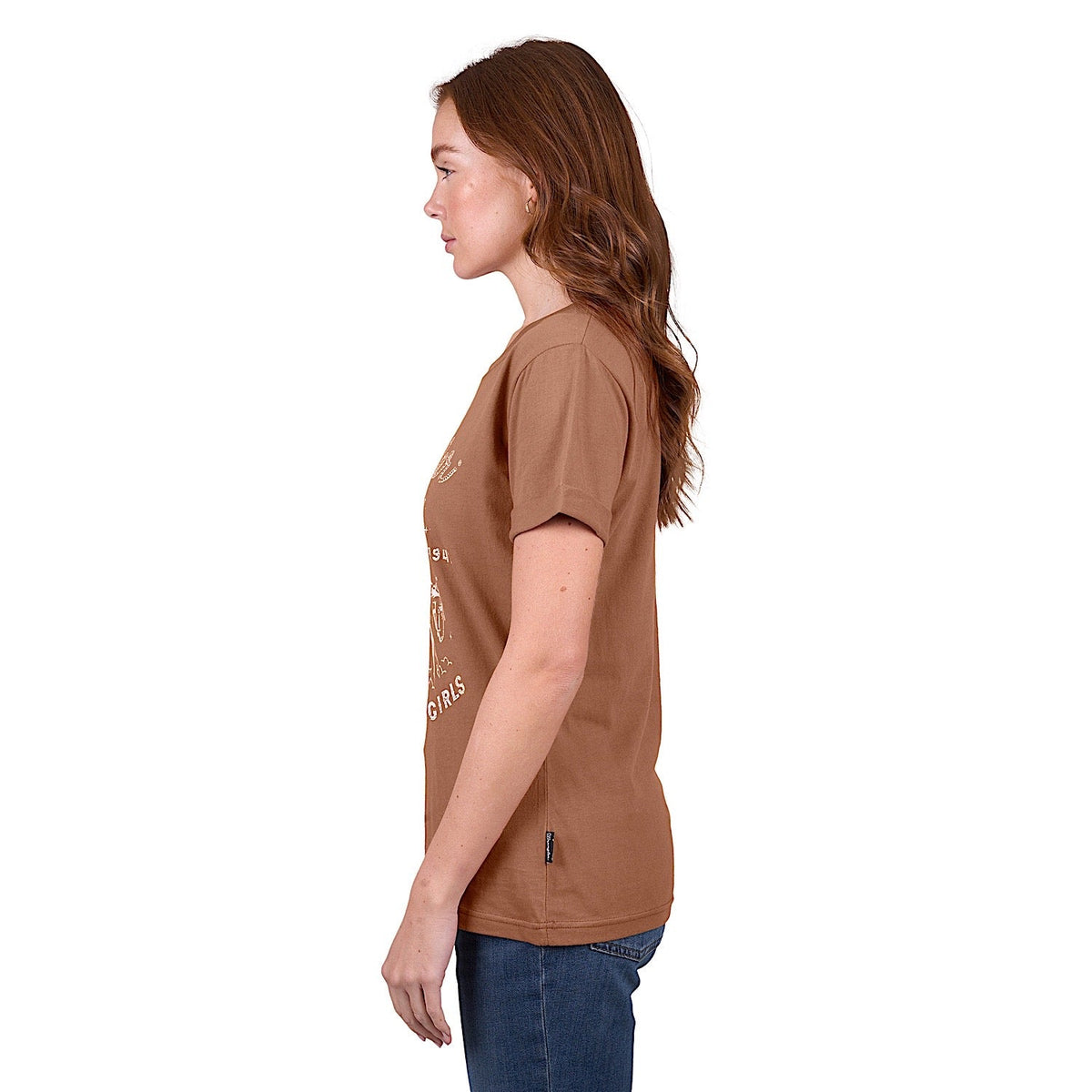 Wrangler Women’s Layla Short Sleeve Tee - Copper