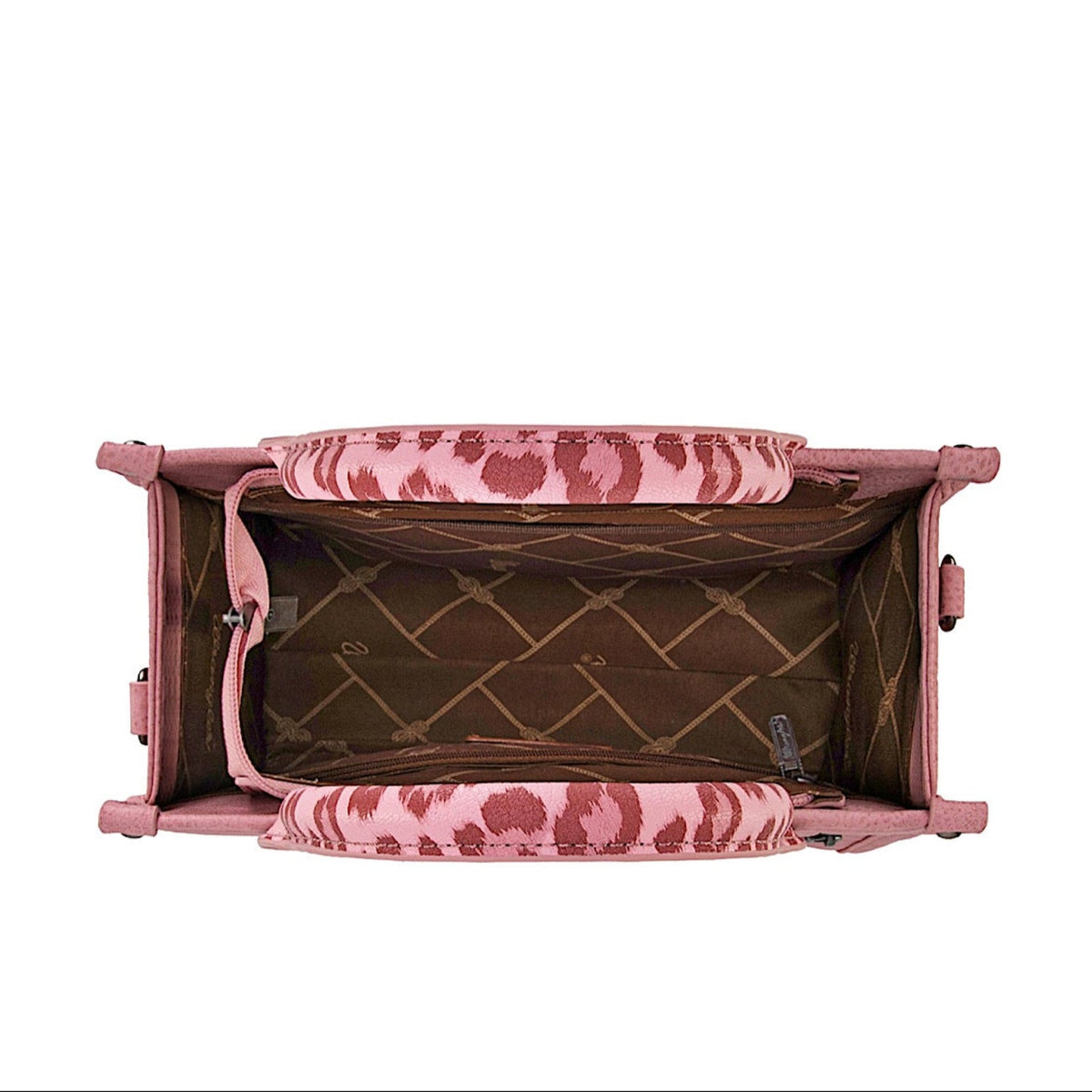 Wrangler Women’s Leopard Print Crossbody Bag - Pink