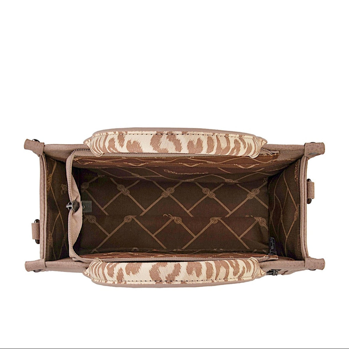 Wrangler Women’s Leopard Print Crossbody Bag - Tan