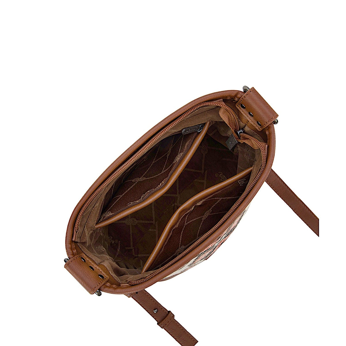 Wrangler Women’s Lia Aztec Crossbody Bag - Brown